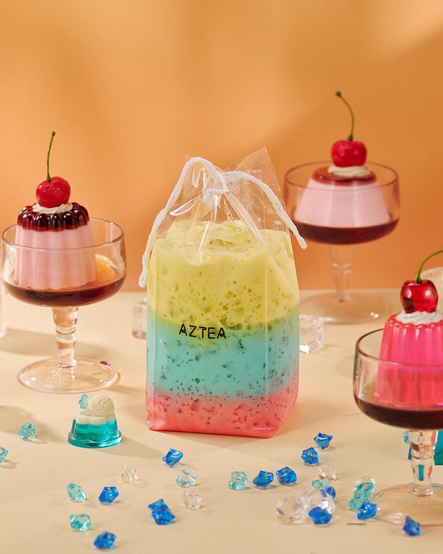 Lolipop dâu dưa lưới